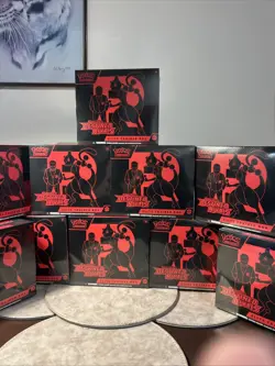 Pokemon TCG Destined Rivals ETB Elite Trainer Box x10 Boxes - Brand New & Sealed - Image 1
