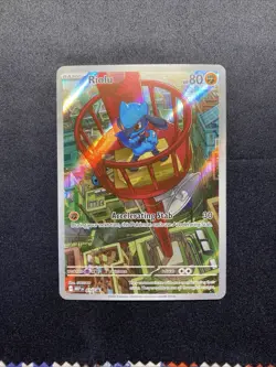 Pokemon TCG Riolu Mega Evolution Black Star Promo 010 Near Mint - Image 1