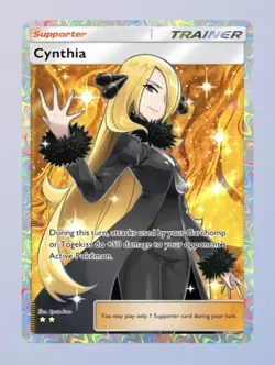 Pokemon Tcg Pocket Trade 2 Star Cynthia (Read description) - Image 1