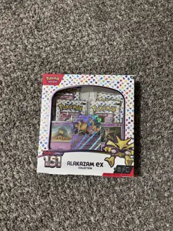 Pokemon TCG: Scarlet & Violet-151 Alakazam ex Collection Booster Box 820650855269 - Image 1