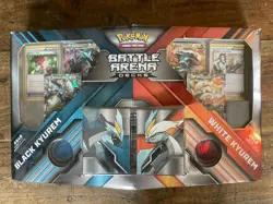 Factory Sealed Pokemon TCG Battle Arena Deck Black Kyurem vs White Kyurem Box 820650802843 - Image 1