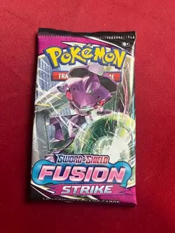 Pokemon Fusion Strike English Factory Sealed Booster Pack 820650809163 - Image 1