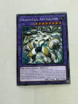 Yu-Gi-Oh Starlight Rare Dracotail Arthalion JUSH-EN006 - Image 1