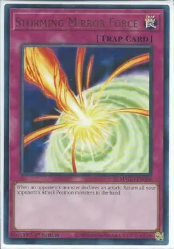 Yugioh - Storming Mirror Force - 1st Edition Card - Image 1