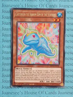 Cartorhyn the Hidden Gem of the Seafront MP23-EN132 Rare Yu-Gi-Oh Card 1st New - Image 1