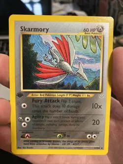 Skarmory - 23/64 - Pokemon Neo Revelation 1st Edition Rare Card WOTC NM - Image 1