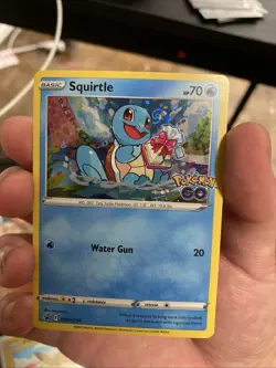 Squirtle SWSH233 SWSH: Sword & Shield Promo Cards Holo SWIRL - Image 1