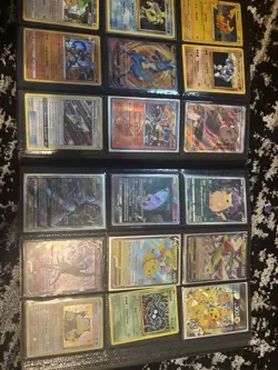 Binder of Various Pokemon Cards - Image 1