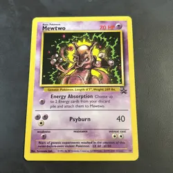 Pokemon Mewtwo Black Star Promo Card #14 - Image 1