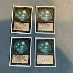 MTG - Will-O-The-Wisp- Revised Edition- LP- MAGIC CARD - Image 1