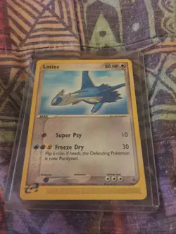 Latios 015 Pokemon TCG E-Reader Black Star Promo Card - Image 1