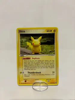 Pokemon Trading Card Game Vintage 2005 Ditto Pikachu 63/113 - Image 1
