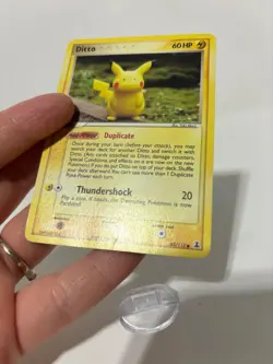 Pokemon Trading Card Game Vintage 2005 Ditto Pikachu 63/113 - Image 4
