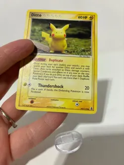 Pokemon Trading Card Game Vintage 2005 Ditto Pikachu 63/113 - Image 5
