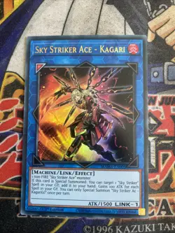 MAMA-EN005 Sky Striker Ace - Kagari Ultra Rare 1st Edition YuGiOh Card - Image 1