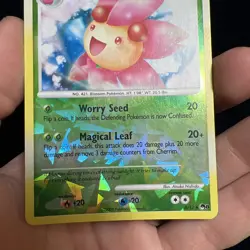 Cherrim 6/17 Pop Series 8 Shattered Ice Holo Pokemon Card - Image 4