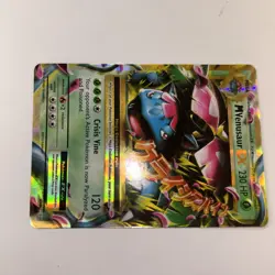 Pokemon Evolutions M Venusaur EX Holo Ultra Rare TCG Card 2/108 LP Condition - Image 2