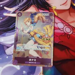 O-Nami Nami Official Judge Promotion Pack Vol.1 Promo One Piece Card Japanese FS - Image 1