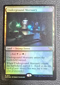 Underground Mortuary Murders at Karlov Manor Foil MTG NM Magic Card - Image 1