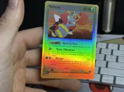 Volbeat 53/100 EX Sandstorm 2003 Reverse Holo E-Reader Pokemon Card TCG - Image 3
