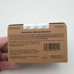 MTG Commander Deck - Obscura Operation - Minimal Packaging New and Sealed Magic - Image 3