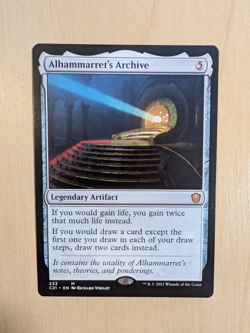 Allhammeret's Archive - Legendary Artifact - Magic The Gathering - Mythic Rare - Image 1