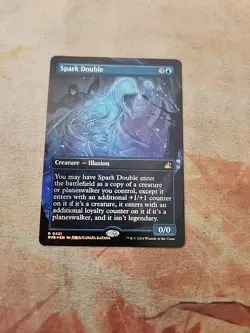 Spark Double Anime Borderless Foil Ravnica Remastered MTG NM - Image 1