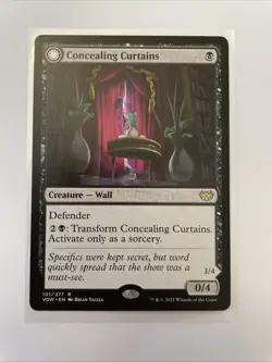 Concealing Curtains Innistrad: Crimson Vow Regular - Image 1