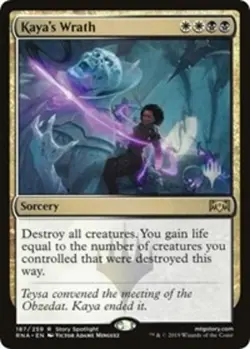 Kaya's Wrath - Promo Pack - Promo Pack: Throne of Eldraine #187/259 MTG Magic Th - Image 1