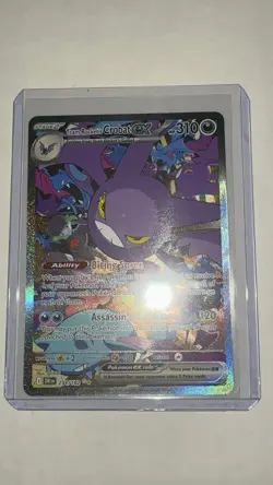 Pokemon Destined Rivals Crobat EX Special Illustration Card 234/182 NM Condition - Image 1