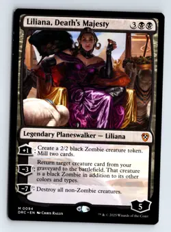Liliana, Death's Majesty -Commander: Aetherdrift - Image 1
