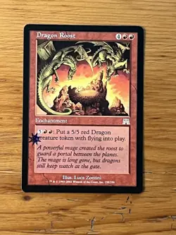 MTG - Magic the Gathering - Dragon Roost - Mercadian Masques - Pro Tour Stamped - Image 1