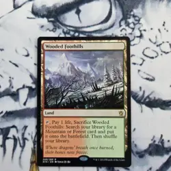 MTG | Khans of Takir | Wooded Foothills - Image 1