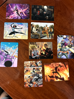 MTG Spider-Man Art Series Lot includes 1, 5, 8, 14, 27, 34,39,45 and 46 2 Gold - Image 1