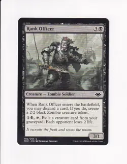 2019 VINTAGE MAGIC THE GATHERING MTG RANK OFFICER (PdC) - Image 1