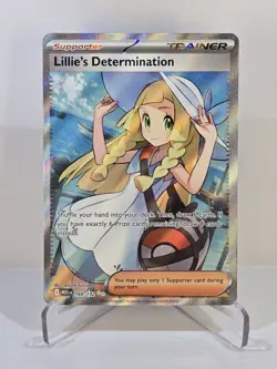 Pokemon - Lillie's Determination 169/132 Me01: Mega Evolution Holo - Image 1
