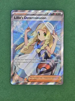 Pokemon - Lillie's Determination 169/132 Me01: Mega Evolution Holo - Image 2