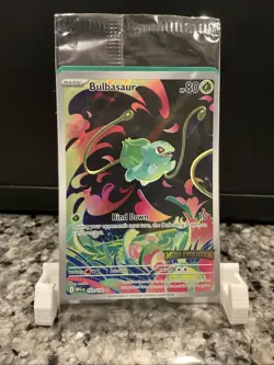 Pokemon Bulbasaur 133/132 English Mega Evolution Stamped Promo *Factory Sealed - Image 1