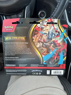 Pokemon Mega Evolution 3 Booster Packs Blister Golduck Promo Factory Sealed - Image 2