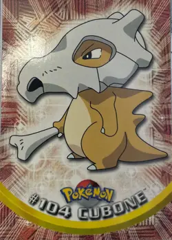Pokemon Topps #104 Cubone - Image 1