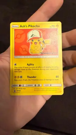Pokemon TCG Pokemon Ash's Pikachu #SM109 - I Choose You Movie Promo - Image 2