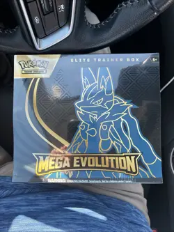 Pokemon Mega Evolution Elite Trainer Box ETB Lucario Sealed (IN HAND) - Image 1
