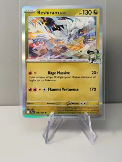 Carte POKEMON FR - EV09 Aventures Ensemble 116/159 Reshiram de N Holo Neuf - Image 1