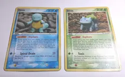EX Delta Species Ditto Lot | Squirtle & Bulbsaur | Pokemon TCG | See Description - Image 1
