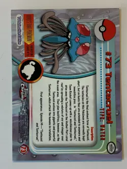 2000 Topps Chrome Pokemon Series 1 #73 Tentacruel (A) - Image 2