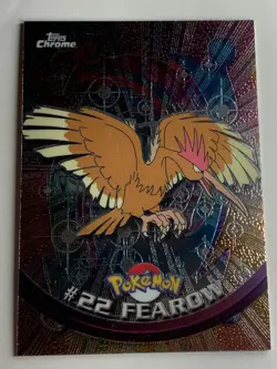 2000 Topps Chrome Pokemon Series 1 #22 Fearow (B) FREE COMBINED SHIPPING - Image 1
