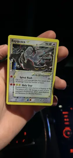 Pokemon Rayquaza Gold Star EX Deoxys - Image 1