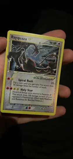 Pokemon Rayquaza Gold Star EX Deoxys - Image 2