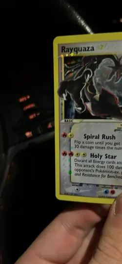 Pokemon Rayquaza Gold Star EX Deoxys - Image 4