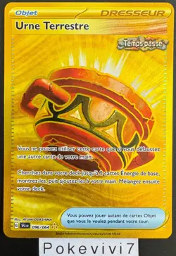 Carte Pokemon URNE TERRESTRE 096/064 GOLD EV6.5 Fable Nebuleuse SFA FR NEUF - Image 1